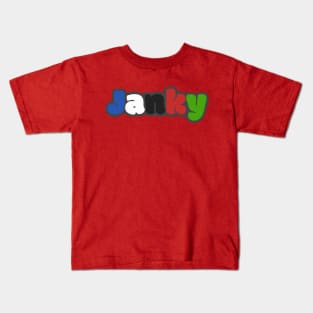 Janky | WUBRG JANKY MTG COLORS Kids T-Shirt